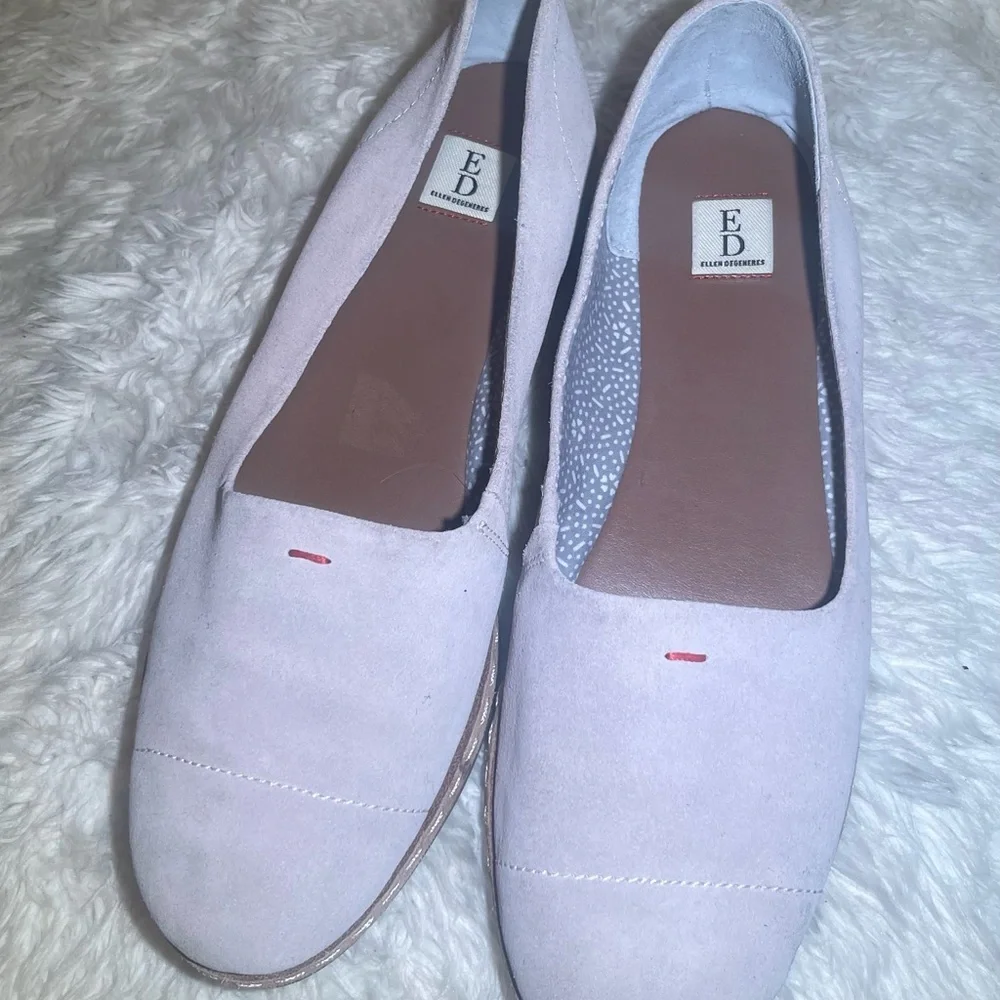 Ellen Degeneres Women's Suede Loafers size 9.5